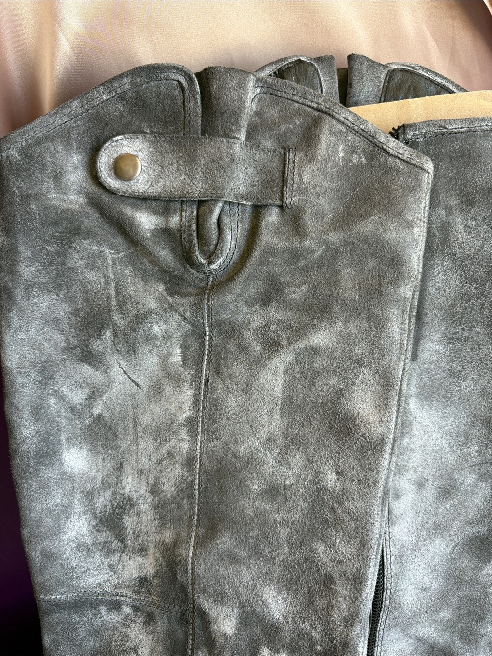 Fergie Ledger Pair of tall leather boots Sz 6 - Picture 6 of 11